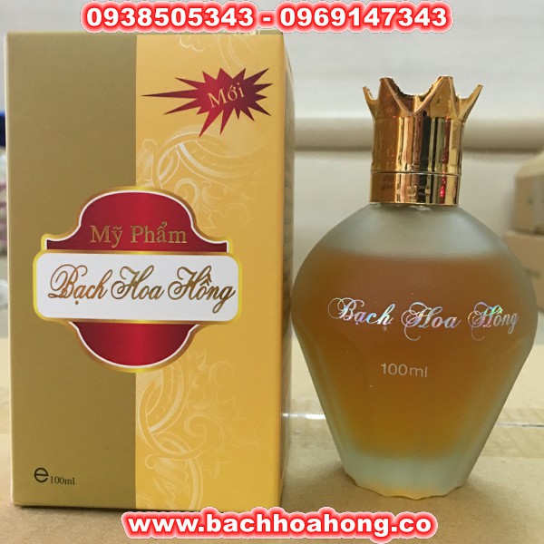 Bạch Hoa Hồng 100ml chai tròn