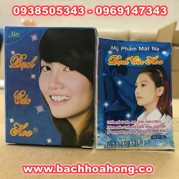 Mặt nạ Bạch Cúc Hoa