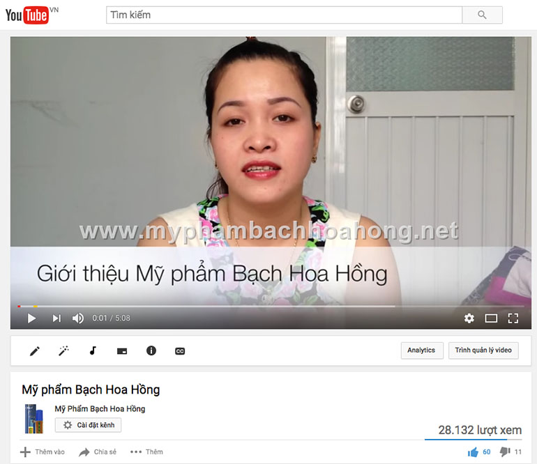 Bạch Hoa Hồng Trị Hêt Mụn Nám