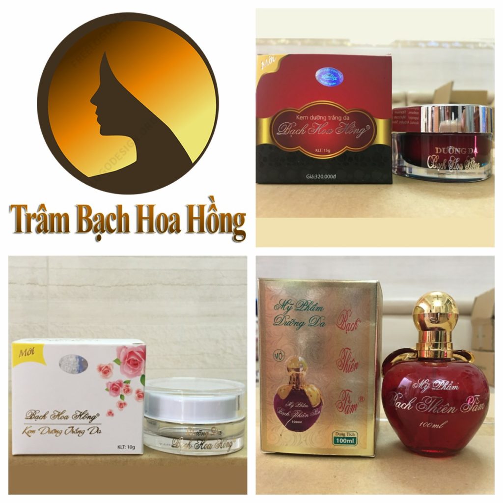 Bộ sản phẩm dưỡng da Bạch Hoa Hồng